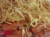 Noodles con chistorra