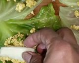 A picture of step 7 of Paneer Stuffed Cabbage Roll.