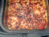 Parmigiana di zucchine in friggitrice ad aria
