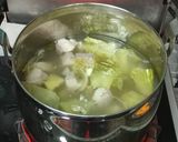 รูปขั้นตอนการทำที่ 2 ของ หมูสามชั้นต้มเกี่ยมฉ่าย