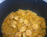 A picture of step 12 of Shrimp jollof.