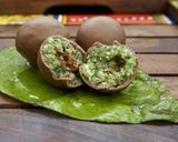A picture of step 12 of Chocolate paan balls.