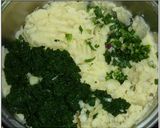 Foto del paso 2 de la receta: Bombas de papa y espinaca