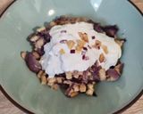 Lilahagymás - szalonnás nokedli recept fázis 5 fotója