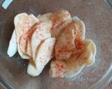 A picture of step 2 of Crisp Arbi Chips.