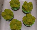 Foto langkah ke 7 dari resep Kue Mangkuk Pandan.