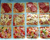 รูปขั้นตอนการทำที่ 2 ของ เกี๊ยวพิซซ่า/แผ่นเกี๊ยวพิซซ่า wonton pizza