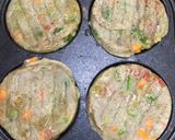A picture of step 2 of Mix flour veg uttapam.