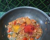 A picture of step 4 of Protein rich Soya chunks Chana daal Masala.