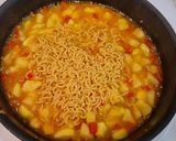 Foto del paso 3 de la receta Fideuá de calabacin y gambas