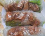Foto langkah ke 3 dari resep Salad roll ayam blackpepper.