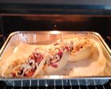 Foto del paso 6 de la receta: Trenza de chistorra, cebolla roja caramelizada y parmigiano reggiano