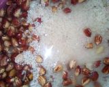A picture of step 1 of Groundnut pap.