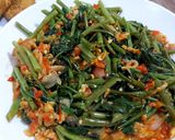 Foto langkah ke 6 dari resep Sambal Tempe Kangkung.