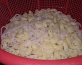 A picture of step 9 of Malai Boti Macaroni.