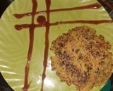 A picture of step 5 of Veg bread omellete.
