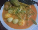 Foto langkah ke 6 dari resep Sayur waluh telur puyuh.