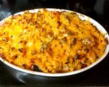 A picture of step 7 of My Chilli Chicken & Bacon Pasta Bake with Melted Cheese ?💋.