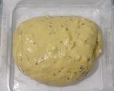 Foto langkah ke 10 dari resep Kunyit Jinten Hitam Italian Herbs Cheese Sourdough Bread.
