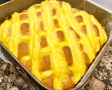 Foto del paso 7 de la receta: Pastel con peras en almíbar y crema sin gluten