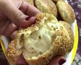 صورة لخطوة 9 من وصفة قرص بالشمر والجبنة بعجينة قطنية 😋