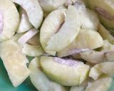 A picture of step 3 of Raw mango murabba.