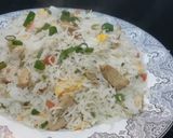 A picture of step 7 of Chicken vegetable fried rice.