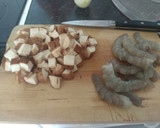 Foto del paso 3 de la receta: Spaguetis cremosos con langostinos y shiitakes