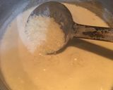 A picture of step 3 of Nolen Gur Payesh / Jaggery Rice Pudding.