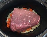 A picture of step 2 of Slow cooker Sunday meal.