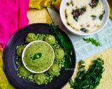 A picture of step 4 of Gujrati Kadhi Masala.