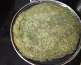 A picture of step 4 of Bathua Paratha.