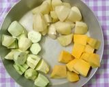 কুমড়োর ছক্কা(Kumror chakka recipe in Bengali) রেসিপি ধাপ - 1 ছবি