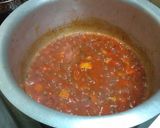 A picture of step 2 of Goat brain curry#mystaplefood#4wkschallenge.