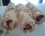 A picture of step 4 of Sausage rolls.