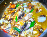 蒜苗木須白菜烏魚粉絲煲（創意料理）的食譜步驟3照片