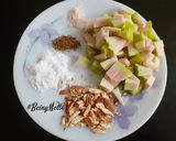 A picture of step 1 of Aamrood Almonds Koshimbir.