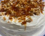 Foto del paso 6 de la receta: Torta con base de coco, bizcochuelos y praliné de nueces