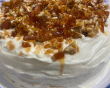 Foto del paso 6 de la receta: Torta con base de coco, bizcochuelos y praliné de nueces