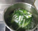 碳培芝麻醬拌青菜的食譜步驟2照片
