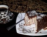 عکس مرحله 3 از دستور کیک یخچالی