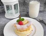Foto langkah ke 8 dari resep Japanese Fluffy Pancake ala Shelly.
