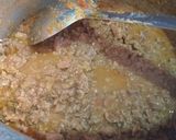 A picture of step 5 of Beef Qeema.