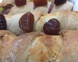 A picture of step 4 of Sausage rolls.