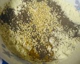 A picture of step 1 of Til Besan Chilla.