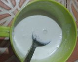 Foto langkah ke 5 dari resep Puding Bubur Sum-Sum Bunga Telang.