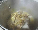 A picture of step 2 of Groundnut soup.