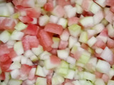 Dulce de cáscaras de sandía