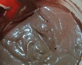 Foto langkah ke 4 dari resep Brownies Kukus Bermotif resep Farah Quinn.