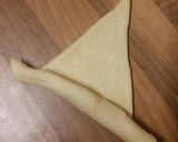 Φωτογραφία βήματος 7 της συνταγής Κρουασάν (Croissant) με 4 υλικά!!!!